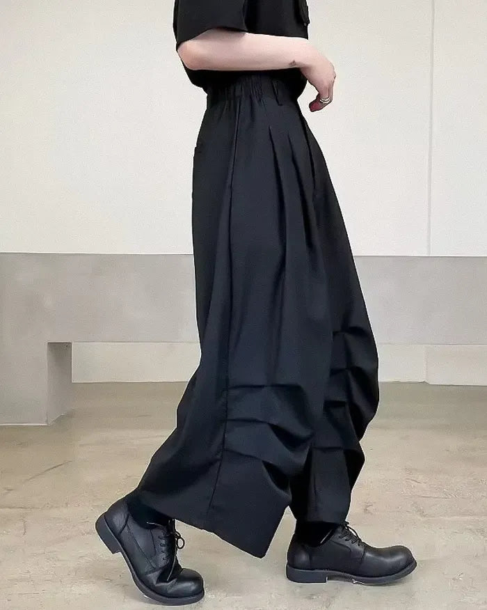 Pantalons Stylés pour Hommes Japonais -  mode décontractée - Pantalons Hakama Stylés pour Hommes Modernes