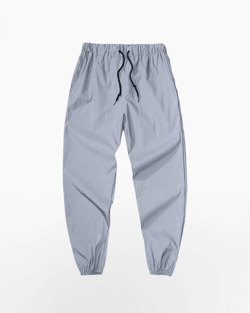 Pantalons Techniques Réfléchissants City Glide -  esthétique techwear - Pantalons Techniques Réfléchissants pour un Style Urbain