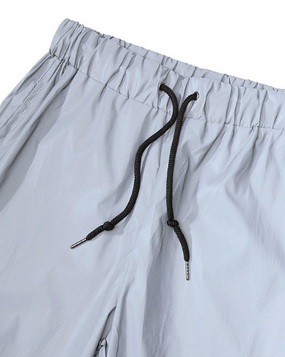 Pantalons Techniques Réfléchissants City Glide -  vêtements cyberpunk - Pantalons Techniques Réfléchissants pour un Style Urbain