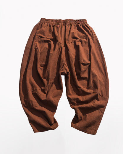 Pantalons Urbains Amples Chic -  chic - Pantalons Amples Chic Techwear pour un Style Urbain