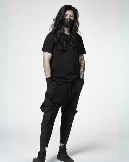 Pantalons utilitaires asymétriques tendance -  asymétriques - Pantalons utilitaires asymétriques pour un style unique