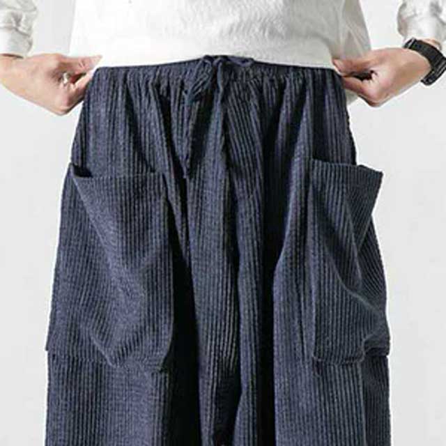 Pantalons Utilitaires Japonais Chic -  mode fonctionnelle - Pantalons Cargo Japonais au Style Élégant et Pratique