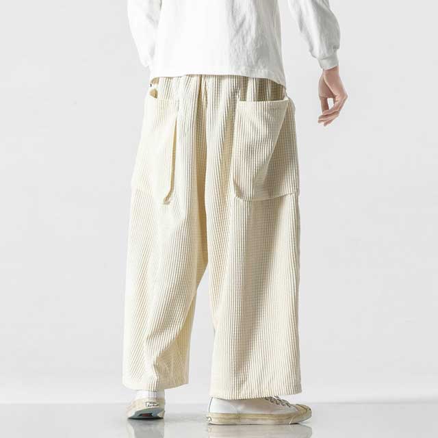 Pantalons Utilitaires Japonais Chic - pantalons cargo japonais - Pantalons Cargo Japonais au Style Élégant et Pratique