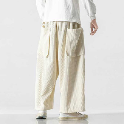 Pantalons Utilitaires Japonais Chic - pantalons cargo japonais - Pantalons Cargo Japonais au Style Élégant et Pratique