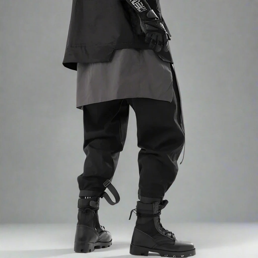 Pantalons Utilitaires Urban Techwear -  durabilité - Pantalons Utilitaires Urban Techwear pour un Style Optimal
