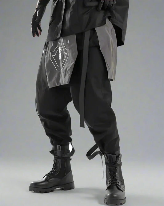 Pantalons Utilitaires Urban Techwear - pantalons techwear - Pantalons Utilitaires Urban Techwear pour un Style Optimal