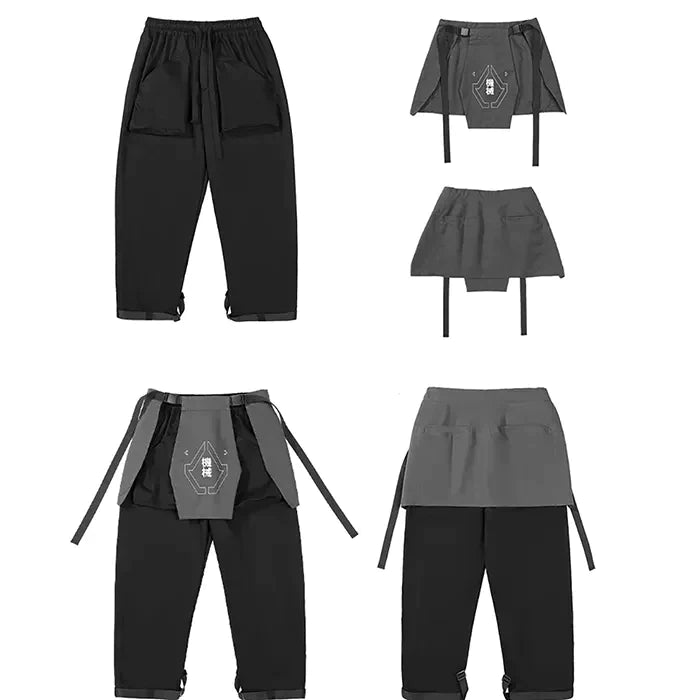 Pantalons Utilitaires Urban Techwear -  style urbain - Pantalons Utilitaires Urban Techwear pour un Style Optimal