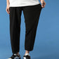Pantalon élégant en soie à jambes droites