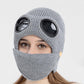 Masque de ski en tricot chaud & bonnet