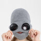 Masque de ski en tricot chaud & bonnet