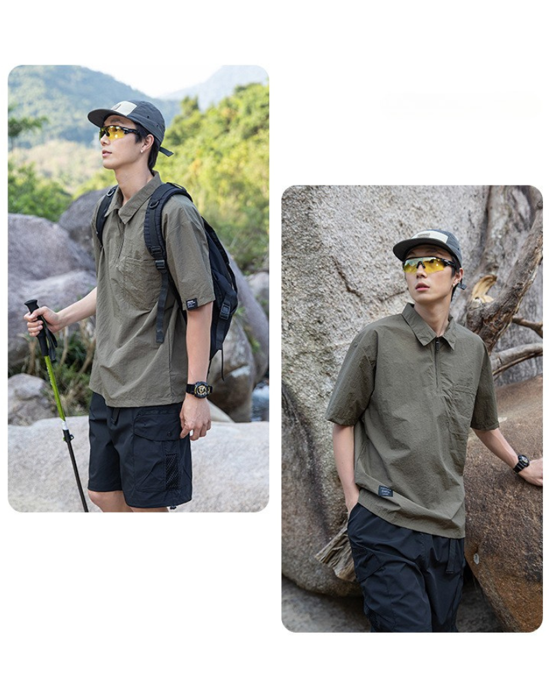 Polo à Séchage Rapide Prêt pour l'Été -  polo pour le sport - Polo à Séchage Rapide : Confort et Style pour l'Été