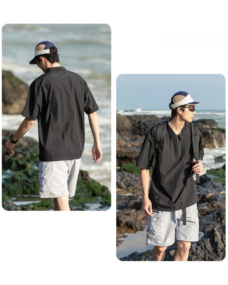 Polo à Séchage Rapide Prêt pour l'Été -  polo respirant - Polo à Séchage Rapide : Confort et Style pour l'Été