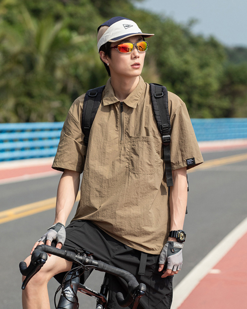 Polo à Séchage Rapide Prêt pour l'Été - vêtements d'été - Polo à Séchage Rapide : Confort et Style pour l'Été