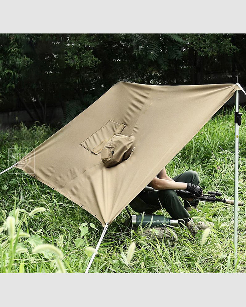 Poncho de Pluie 3L Tout Temps -  accessoire de plein air - Poncho de pluie léger et multifonctionnel pour les aventuriers