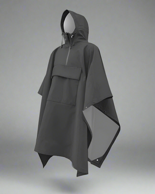 Poncho de Pluie 3L Tout Temps - poncho de pluie - Poncho de pluie léger et multifonctionnel pour les aventuriers