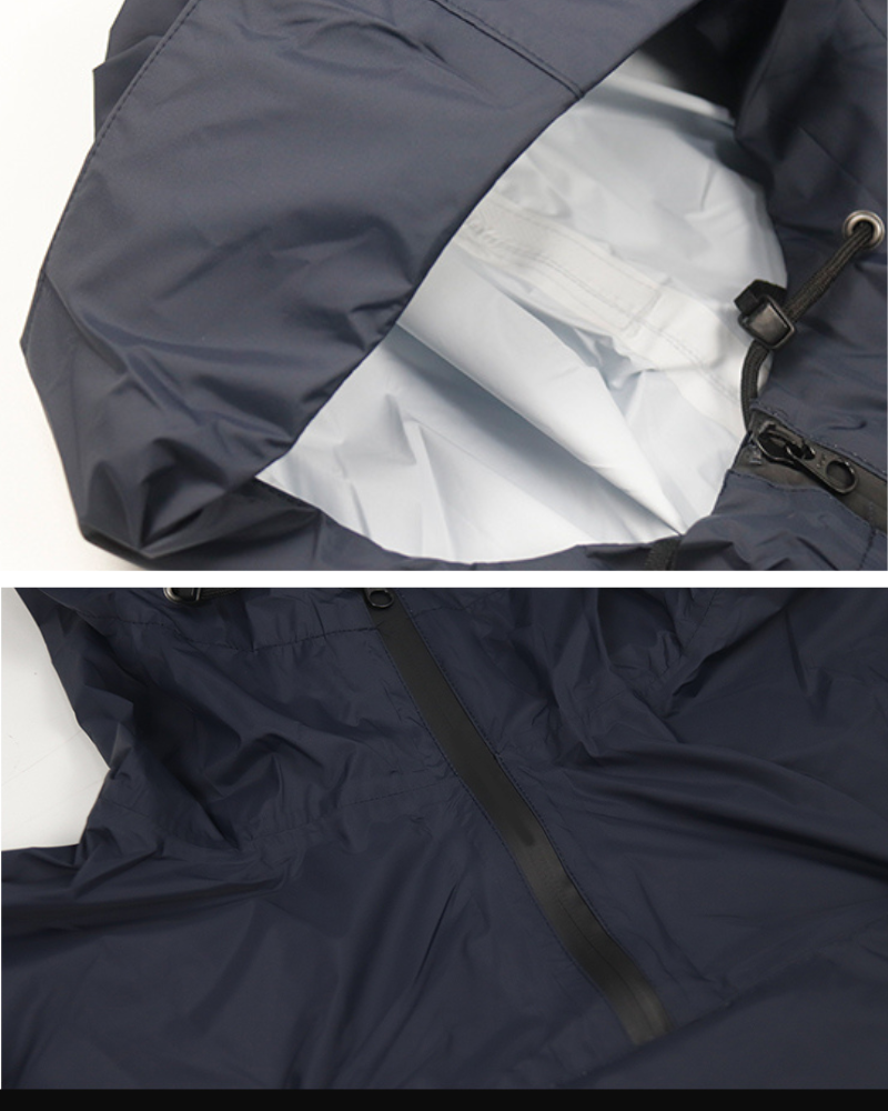 Poncho de Pluie 3L Tout Temps -  protection contre la pluie - Poncho de pluie léger et multifonctionnel pour les aventuriers