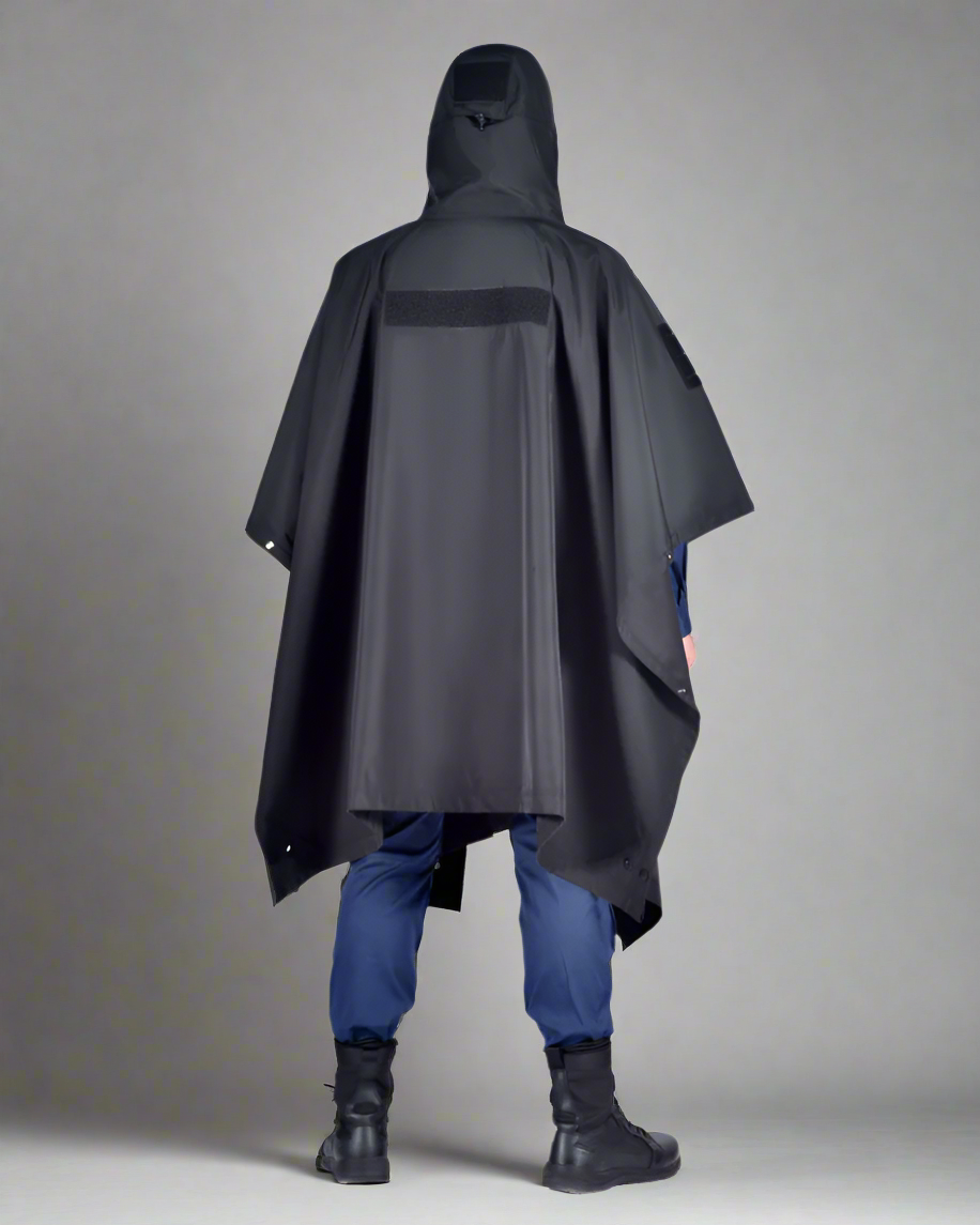 Poncho de Pluie Extérieur Toutes Saisons -  coupe-vent - Poncho de pluie techwear polyvalent pour toutes saisons