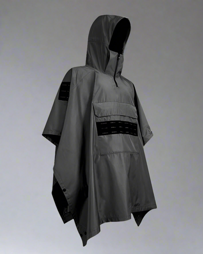 Poncho de Pluie Extérieur Toutes Saisons - poncho imperméable - Poncho de pluie techwear polyvalent pour toutes saisons