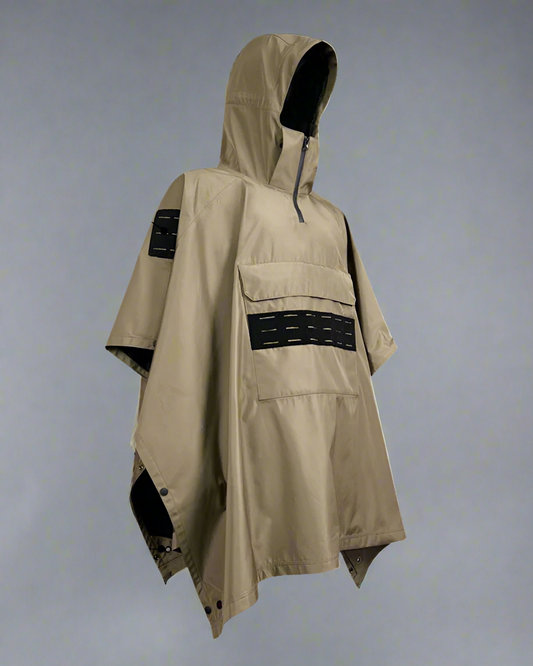 Poncho de Pluie Extérieur Toutes Saisons - poncho pluie - Poncho de pluie techwear polyvalent pour toutes saisons