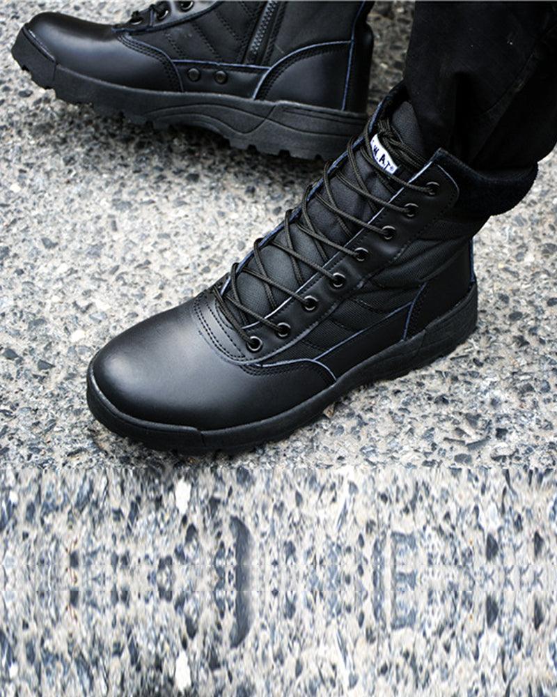 “Chaussures de randonnée tactiques robustes”