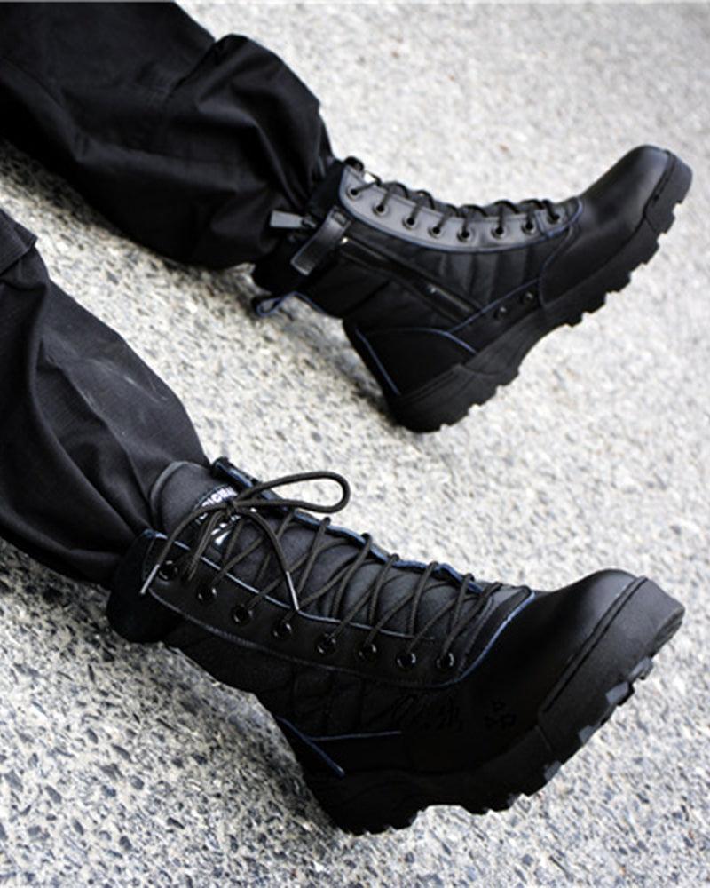 “Chaussures de randonnée tactiques robustes”