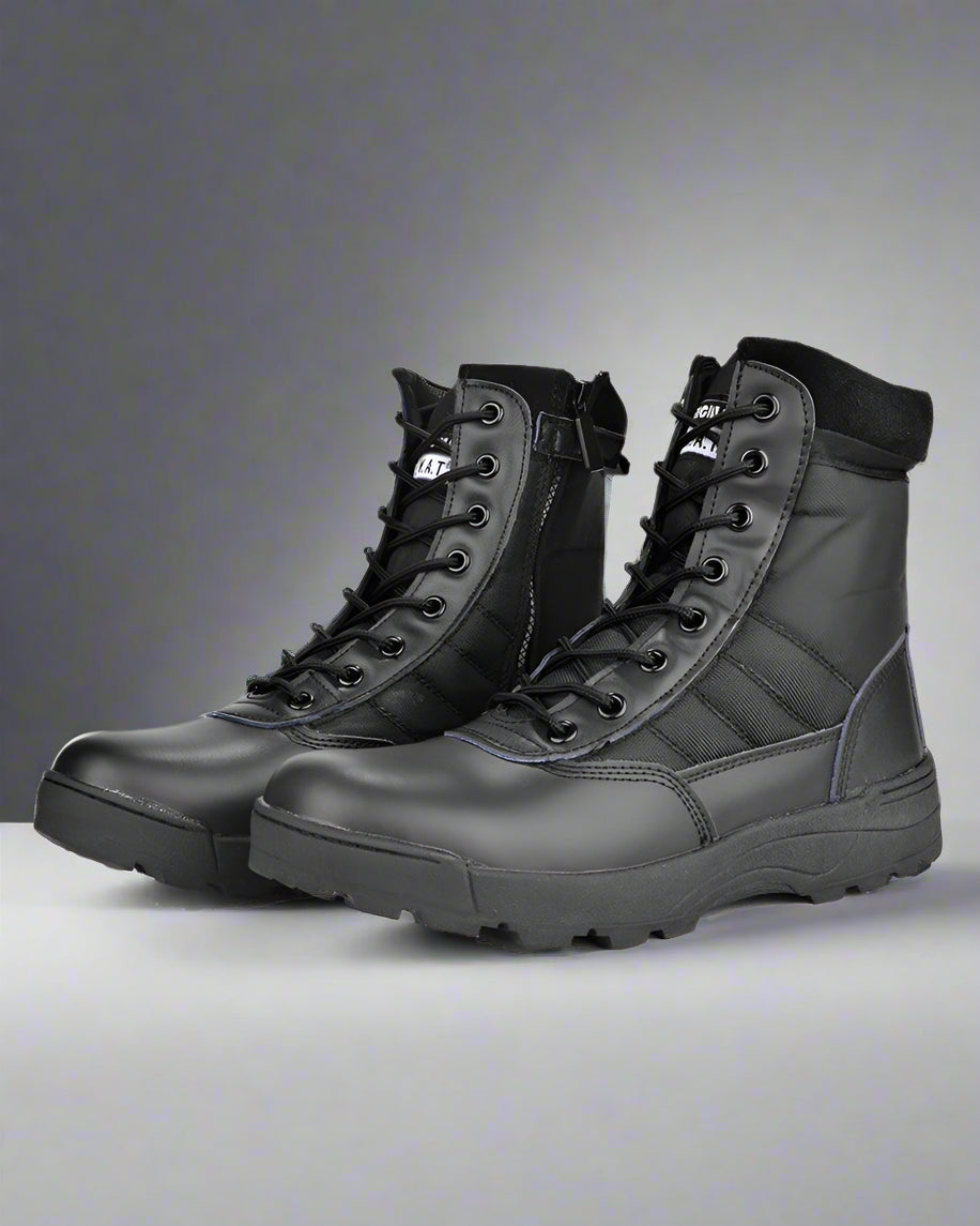 “Chaussures de randonnée tactiques robustes”