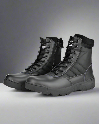“Chaussures de randonnée tactiques robustes”