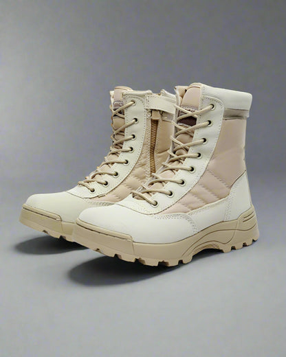 “Chaussures de randonnée tactiques robustes”