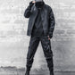 Pantalons cargo slim noirs élégants