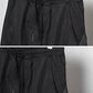 Pantalons cargo slim noirs élégants