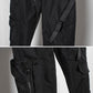 Pantalons cargo slim noirs élégants