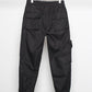 Pantalons cargo slim noirs élégants