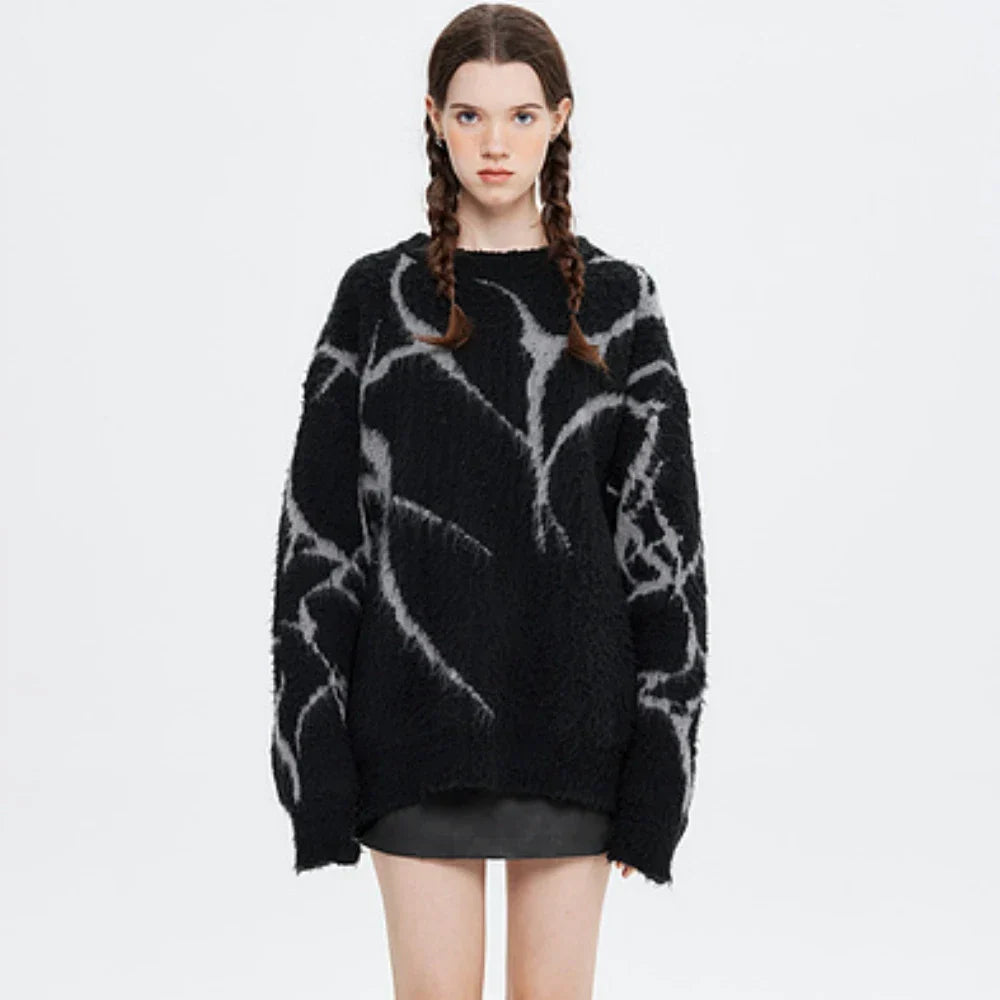 Pull Éclair -  confort - Pull Éclair Confortable et Stylé pour Toutes Occasions