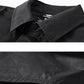 Chemise Haut Superposé Noir Chic