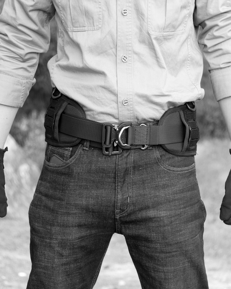 Équipement de Taille Tactique Polyvalent -  accessoires tactiques - Ceinture Tactique Polyvalente pour Confort et Durabilité