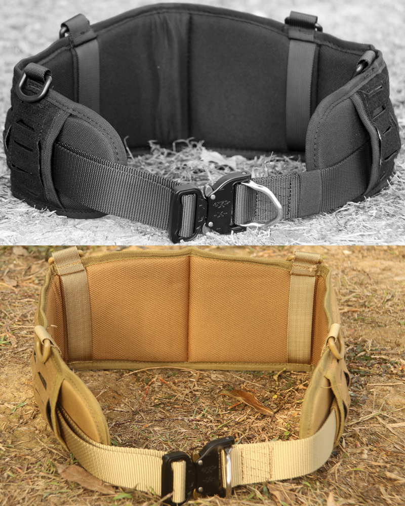 Équipement de Taille Tactique Polyvalent - ceinture durable - Ceinture Tactique Polyvalente pour Confort et Durabilité