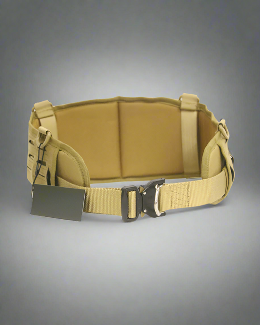 Équipement de Taille Tactique Polyvalent - ceinture tactique - Ceinture Tactique Polyvalente pour Confort et Durabilité