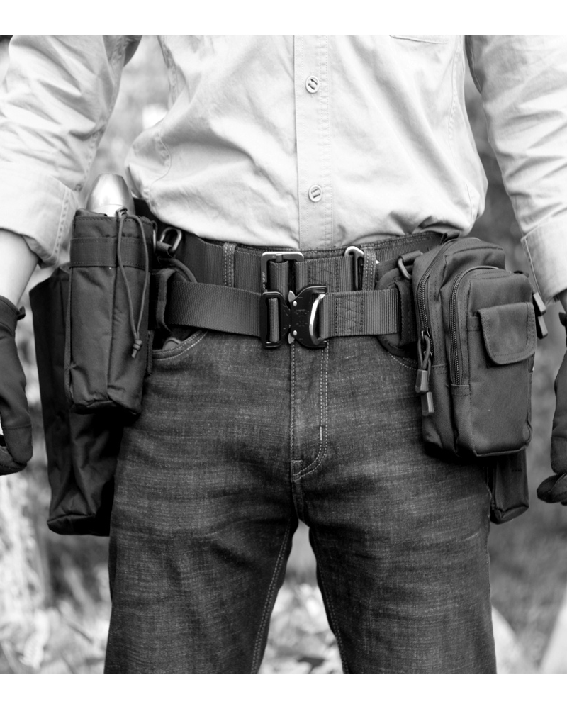 Équipement de Taille Tactique Polyvalent -  nylon - Ceinture Tactique Polyvalente pour Confort et Durabilité