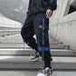 Pantalons Cargo Chic en Patchwork Noir