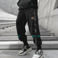Pantalons Cargo Chic en Patchwork Noir
