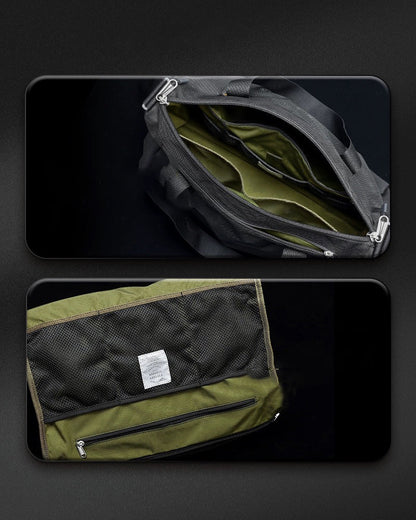 Sac Bandoulière City Explorer - sac bandoulière - Sac Bandoulière City Explorer en Nylon Doux pour le Quotidien