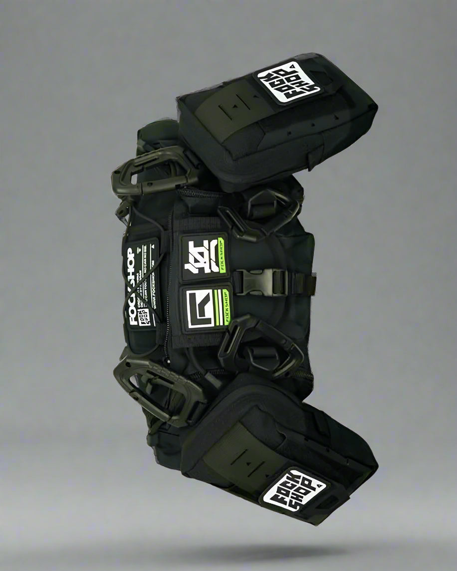 Sac à bandoulière Cyber Neon Pulse - sac techwear - Sac à bandoulière Cyber Neon Pulse pour un style unique