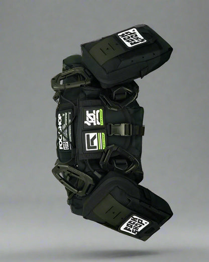 Sac à bandoulière Cyber Neon Pulse - sac techwear - Sac à bandoulière Cyber Neon Pulse pour un style unique