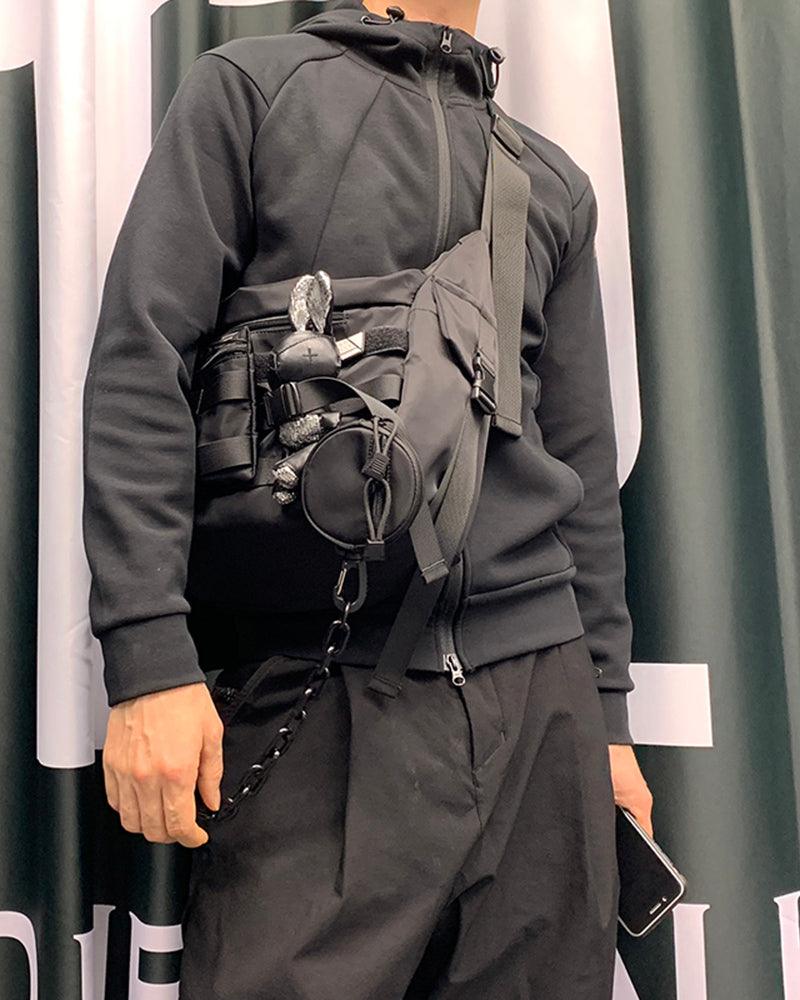 Sac à bandoulière dynamique pour tous les jours -  sac avec poche détachable - Sac à bandoulière dynamique pour un style au quotidien