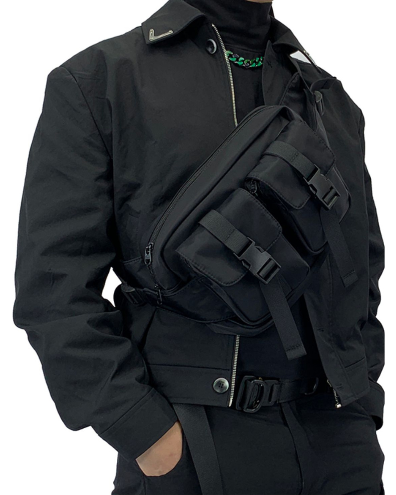 Sac à bandoulière en nylon multifonctionnel -  sac imperméable - Sac à bandoulière en nylon multifonctionnel et imperméable