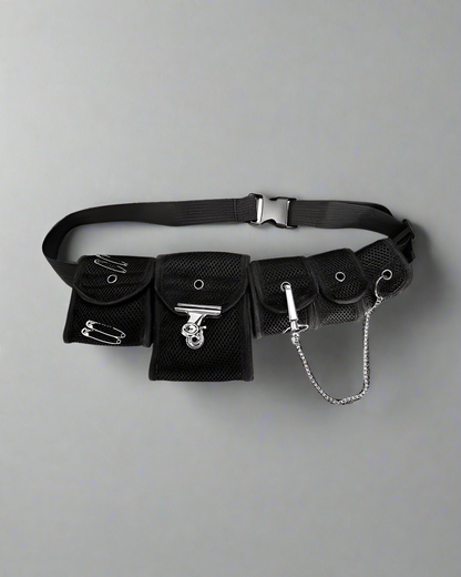 Sac à bandoulière élégant - sac en polyester - Sac à bandoulière élégant en polyester noir