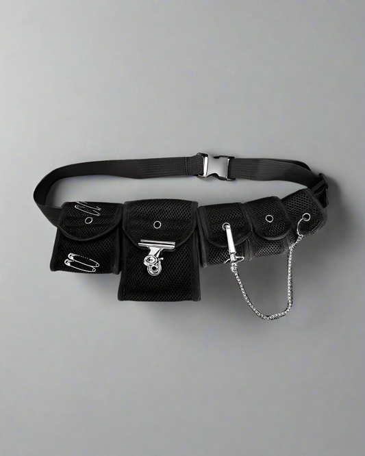 Sac à bandoulière élégant - sac en polyester - Sac à bandoulière élégant en polyester noir