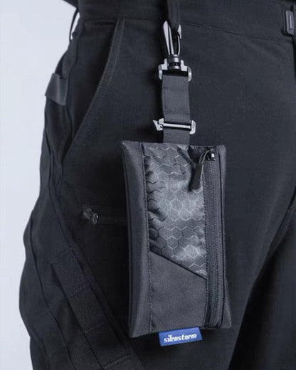 Sac à bandoulière noir chic -  bandes réglables - Sac à bandoulière noir chic avec ajustement parfait
