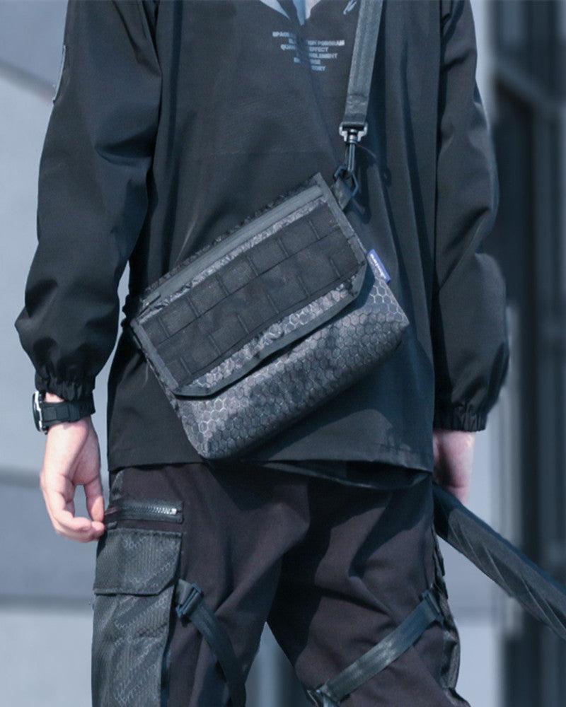 Sac à bandoulière noir chic -  dimensions variées - Sac à bandoulière noir chic avec ajustement parfait