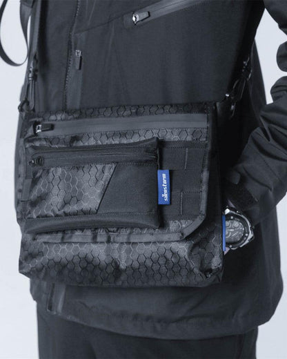 Sac à bandoulière noir chic - sac à bandoulière - Sac à bandoulière noir chic avec ajustement parfait
